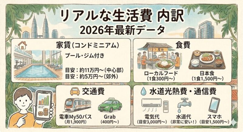 リアルな生活費の内訳を徹底解剖！