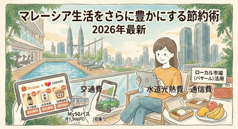 マレーシア生活をさらに豊かにする節約術