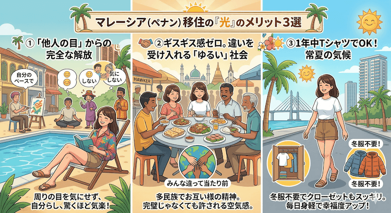 🌴 マレーシアに来て本当によかった！「光」のメリット3選